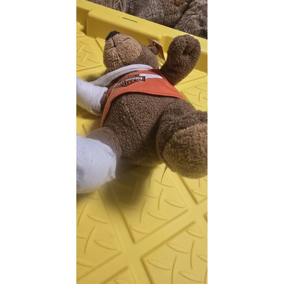 Harley‎ Davidson Teddy Bear Grip wounded with bandages 2003 w Tag - Picture 12 of 12